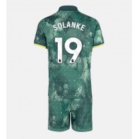 Tottenham Hotspur Dominic Solanke #19 Tretí Detský futbalový dres 2024-25 Krátky Rukáv (+ trenírky)